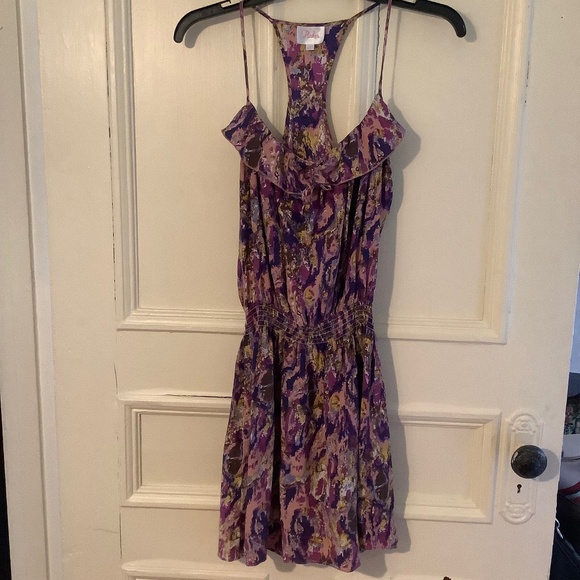 100% Silk Revolve Parker Dress S - Picture 2 of 4
